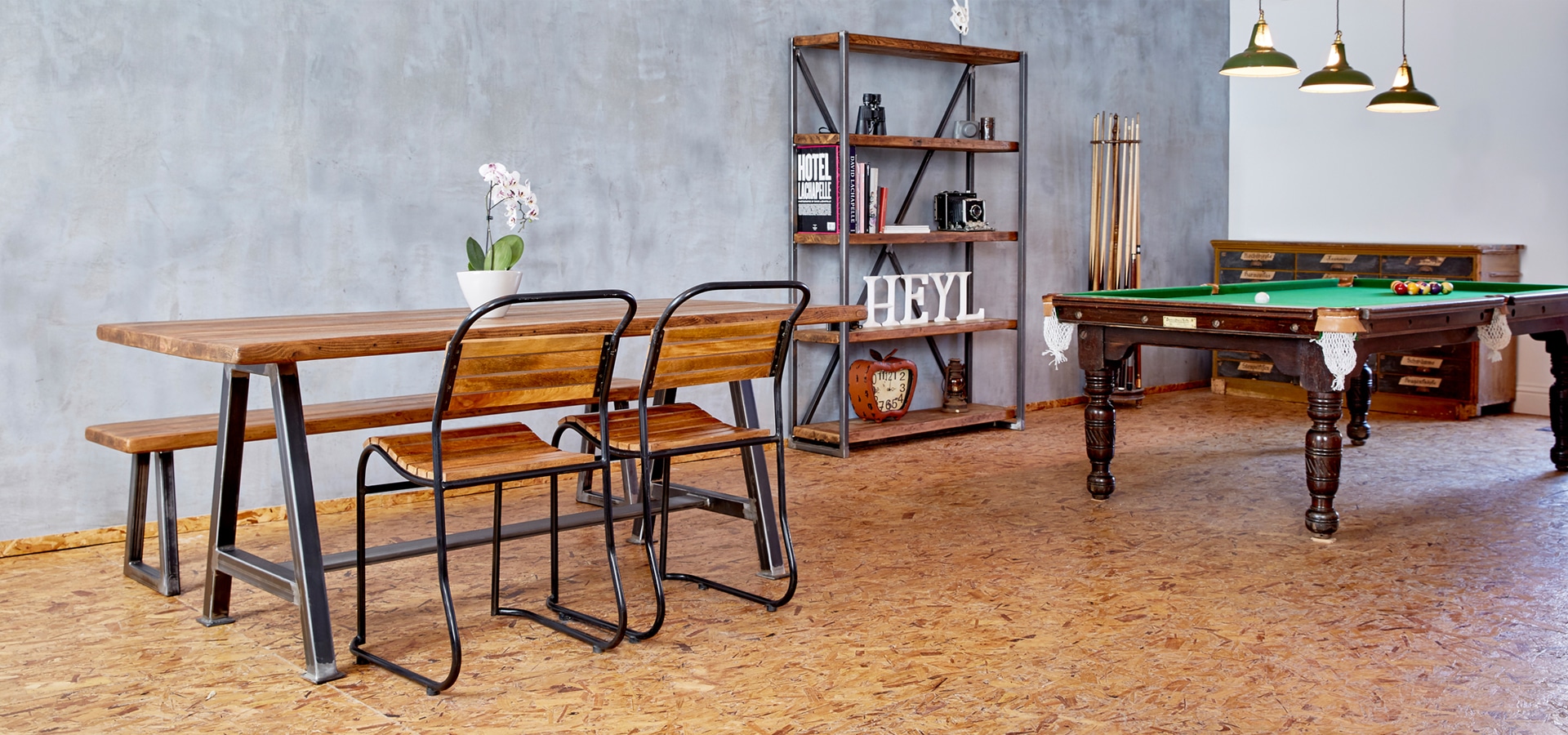 Industrial Wooden Furniture