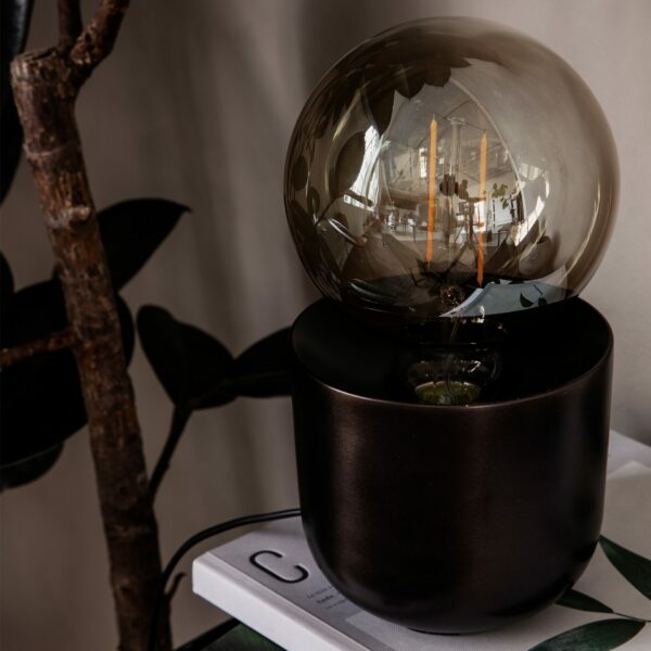Heyl_Table lamp_Gleam_Antique brown