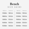Bench Size Guide