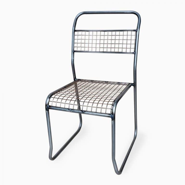 Power Coated Vintage Steel Chairs Heyl Interiors