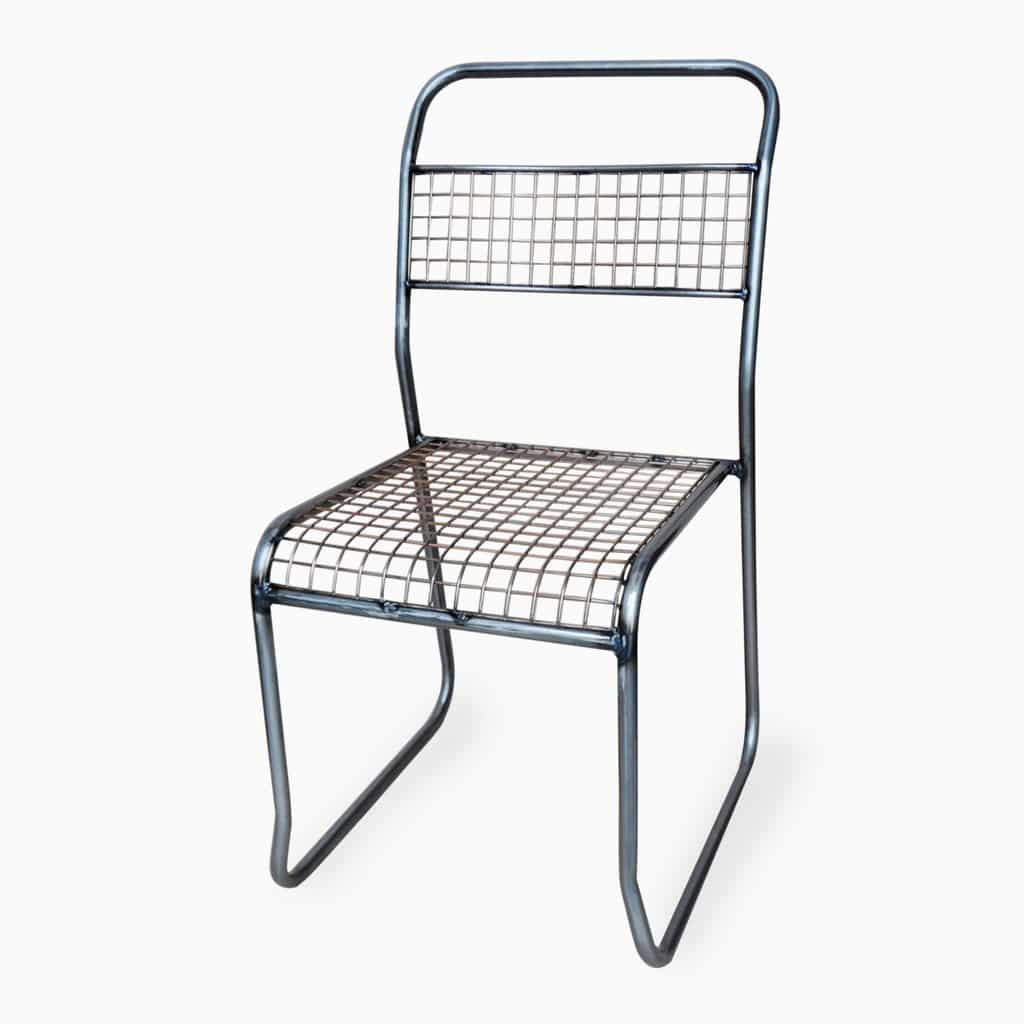 Powder coated steel discount chairs