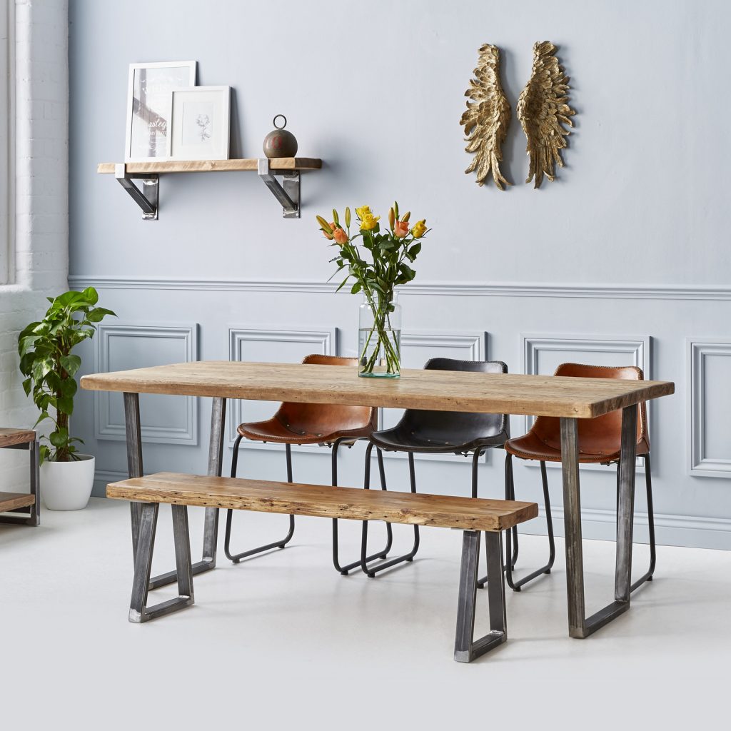 V Base Dining Table - Heyl Interiors