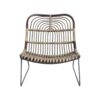 Vintage Rattan Lounge Chair