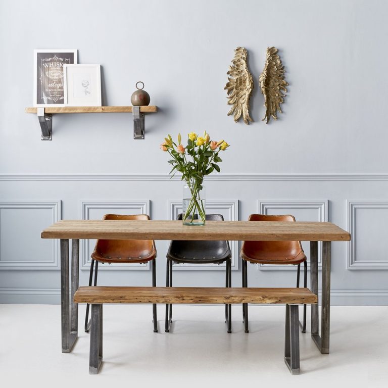 V Base Dining Table - Heyl Interiors
