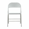 Fold Out Chair Grey